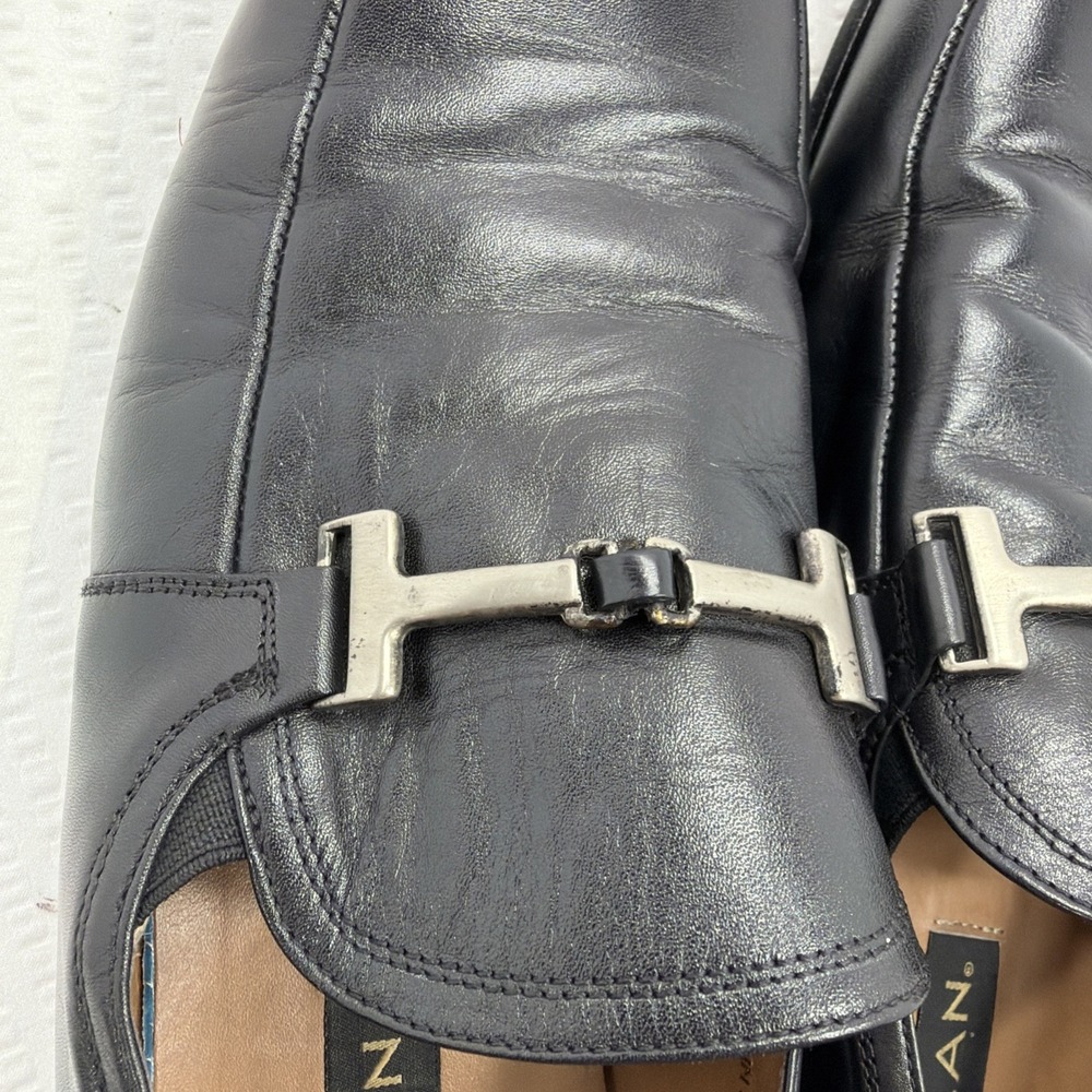 Mezlan Spain Bit Loafers Black Leather Ornament 11.5M 2086 Dress Shoes Luxury - Picture 11 of 16
